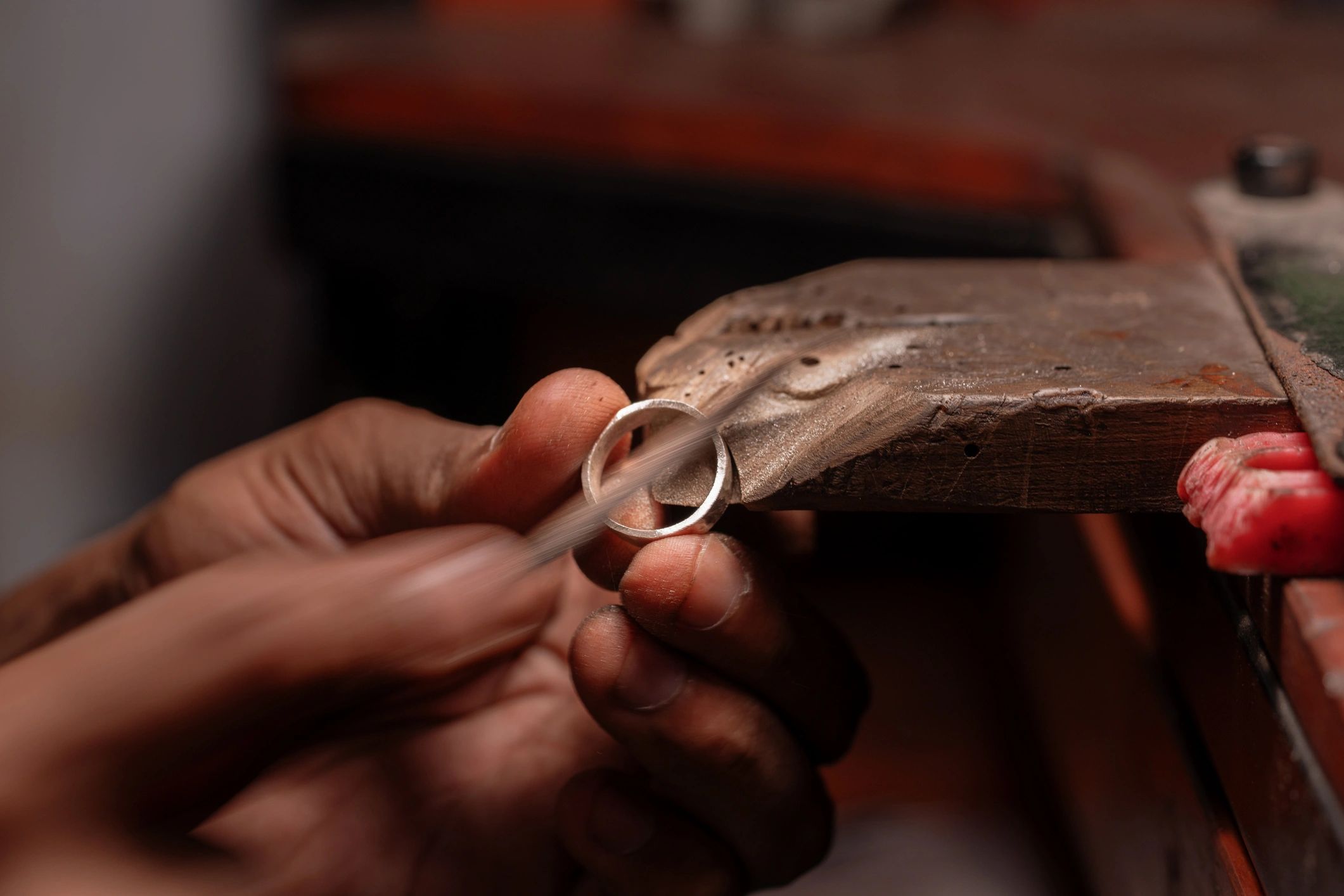 handcrafted silver jewellery workshop